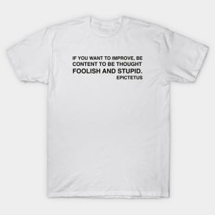 Epictetus Quotes T-Shirt